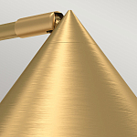 Бра с широким конусным плафоном с золотистой внутренней стороной Alora Mood варинант исполнения - 7 | Loft Concept в Кирове