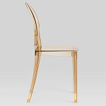 Прозрачный стул с янтарным оттенком LOUIS GHOST CHAIR варинант исполнения - 2 | Loft Concept в Кирове