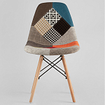 Стул с обивкой в технике пэчворк DSW варинант исполнения - 2 | Loft Concept в Кирове