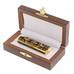 Зажигалка газовая с гравировкой Герба РФ в деревянной коробке Metal Lighters варинант исполнения - 3 | Loft Concept в Кирове