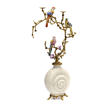 Подсвечник с декором из птиц на ветвях Birds of Paradise варинант исполнения - 3 | Loft Concept в Кирове