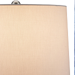 Настольная лампа керамическая с бело-синими мазками Painterly Strokes варинант исполнения - 2 | Loft Concept в Кирове