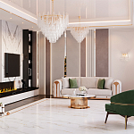 Бра с подвесками из рифленного стекла в форме капель Textured Glass варинант исполнения - 4 | Loft Concept в Кирове