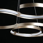 Люстра подвесная светодиодная в виде волнообразной ленты Ribbon Vortex варинант исполнения - 22 | Loft Concept в Кирове