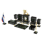 Настольный письменный набор из нефрита в подарочной коробке Victorious варинант исполнения - 2 | Loft Concept в Кирове