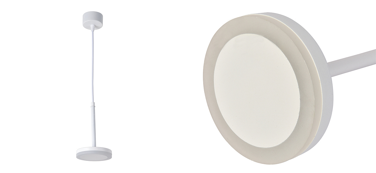 Светодиодный подвесной светильник DIENES White Светодиодный подвесной светильник DIENES White - Loft-Concept в Кирове