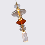 Подвесной светильник с плафонами разной формы Geometry Glass варинант исполнения - 2 | Loft Concept в Кирове