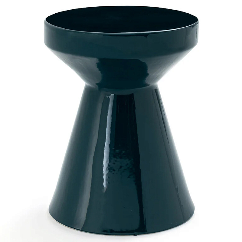 Приставной стол из керамики Manufacto Blue Темно-синий Приставной стол из керамики Manufacto Blue Темно-синий в Кирове | Loft Concept