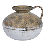 Ваза металлическая с ручкой Bygone Era варинант исполнения - 1 | Loft Concept в Кирове