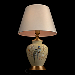 Настольная лампа бежевая с изображением птиц Slip Away варинант исполнения - 4 | Loft Concept в Кирове