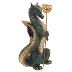 Подсвечник в виде дракона Dragon Candlestick Red Gold Blue Green варинант исполнения - 4 | Loft Concept в Кирове
