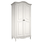 Шкаф белый из массива бука в стиле прованс White Provence варинант исполнения - 3 | Loft Concept в Кирове