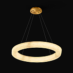 Люстра в виде кольца из натурального камня Minerals of Light варинант исполнения - 2 | Loft Concept в Кирове