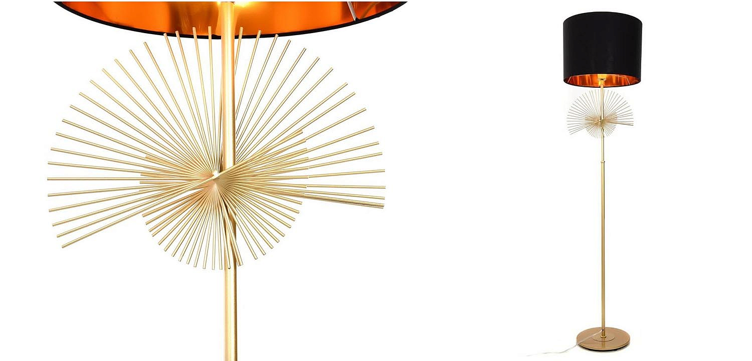 Торшер Genoveva Floor lamp black Торшер Genoveva Floor lamp black - Loft-Concept в Кирове