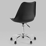 Офисный стул на металлическом основании EGGERY Black варинант исполнения - 5 | Loft Concept в Кирове