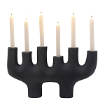 Подсвечник алюминиевый черный Ember варинант исполнения - 1 | Loft Concept в Кирове