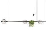 Подвесной линейный светильник Barbell варинант исполнения - 1 | Loft Concept в Кирове