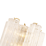 Бра с вертикальными стеклянными подвесками Hexagon Tube Light варинант исполнения - 4 | Loft Concept в Кирове