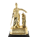 Часы настольные бронзовые из натурального камня Яшма Stone Clock варинант исполнения - 4 | Loft Concept в Кирове