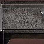 Консоль прямоугольная серая с 4-мя выдвижными ящиками Grany варинант исполнения - 4 | Loft Concept в Кирове