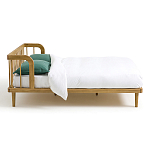 Кровать из массива дуба с пружинным блоком Mateta варинант исполнения - 3 | Loft Concept в Кирове