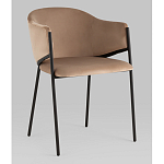 Стул Brace велюр капучино варинант исполнения - 1 | Loft Concept в Кирове