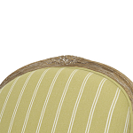 Кресло Ava Classical Armchair green striped flax варинант исполнения - 4 | Loft Concept в Кирове