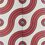 Дизайнерская плитка с узором Дорожки 2 варинант исполнения - 2 | Loft Concept в Кирове