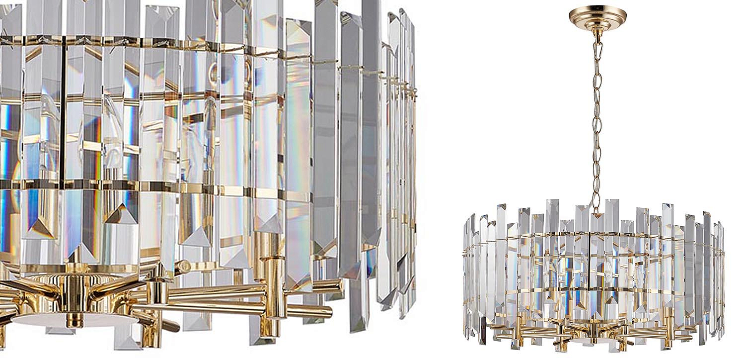 Люстра Langley Chandelier gold 60 Люстра Langley Chandelier gold 60 - Loft-Concept в Кирове