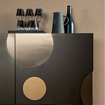 Дизайнерский комод с декором в виде круглых элементов на фасаде Matisse варинант исполнения - 3 | Loft Concept в Кирове