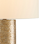Настольная лампа золотая с цилиндрическим абажуром Golden Mosaic варинант исполнения - 1 | Loft Concept в Кирове