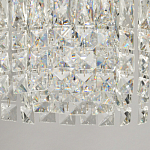 Потолочный светильник круглый с прозрачными подвесками Lunet варинант исполнения - 11 | Loft Concept в Кирове