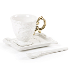 Кофейная пара Seletti I-Coffee Gold варинант исполнения - 1 | Loft Concept в Кирове