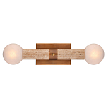 Бра цилиндрической формы с 2-мя плафонами белого цвета Marble Glow варинант исполнения - 3 | Loft Concept в Кирове