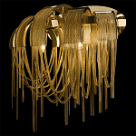 Бра с металиическими цепочками и дугообразными элементами Atlantis Chain варинант исполнения - 10 | Loft Concept в Кирове