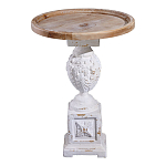 Приставной столик с резным античным узором Antique Engraving варинант исполнения - 1 | Loft Concept в Кирове