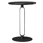 Кофейный столик черный круглый Graceful Base варинант исполнения - 3 | Loft Concept в Кирове