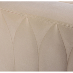 Кресло велюровое бежевое Cubic Silhouette варинант исполнения - 4 | Loft Concept в Кирове