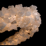 Люстра кольцевая из натурального горного хрусталя Harmonious Crystal Circles варинант исполнения - 3 | Loft Concept в Кирове