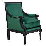 Кресло Harry Armchair black and green velour варинант исполнения - 1 | Loft Concept в Кирове