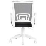 Офисное кресло с основанием из белого пластика Desk chairs Black варинант исполнения - 4 | Loft Concept в Кирове