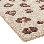 Ковер из хлопка с леопардовым принтом Soft Hugs варинант исполнения - 2 | Loft Concept в Кирове