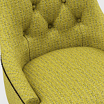 Мебельная ткань Шенилл горчичный цвет 142 см T4-62 варинант исполнения - 11 | Loft Concept в Кирове