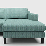 Мебельная ткань Шенилл бирюзовый цвет 142 см T4-61 варинант исполнения - 6 | Loft Concept в Кирове