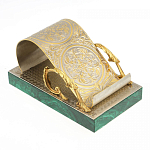 Подставка для телефона из натурального камня малахит Natural Stone Stand варинант исполнения - 1 | Loft Concept в Кирове