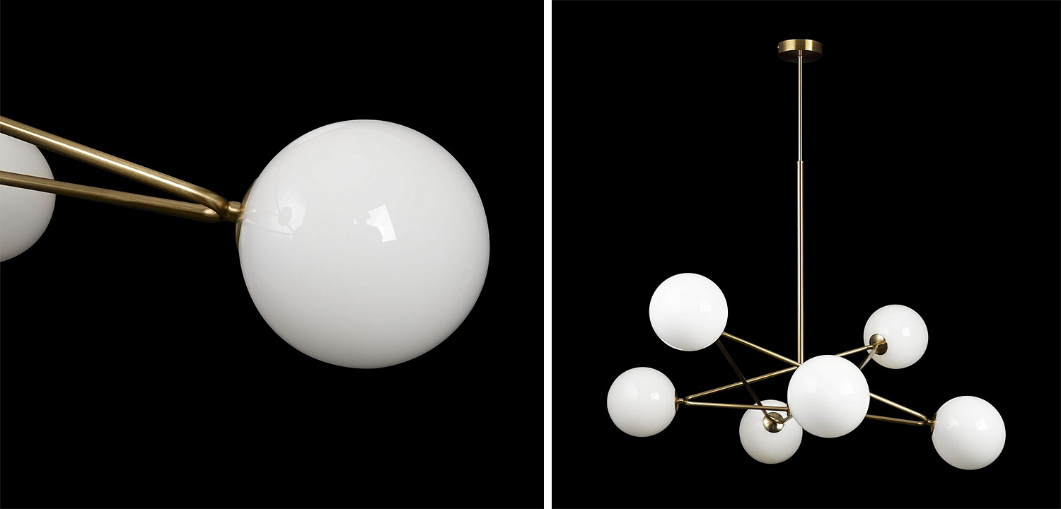 Люстра Chandelier Constellation Orbs White Люстра Chandelier Constellation Orbs White - Loft-Concept в Кирове