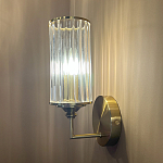 Бра с цилиндрическим рифленым стеклянным плафоном Jeanette варинант исполнения - 5 | Loft Concept в Кирове