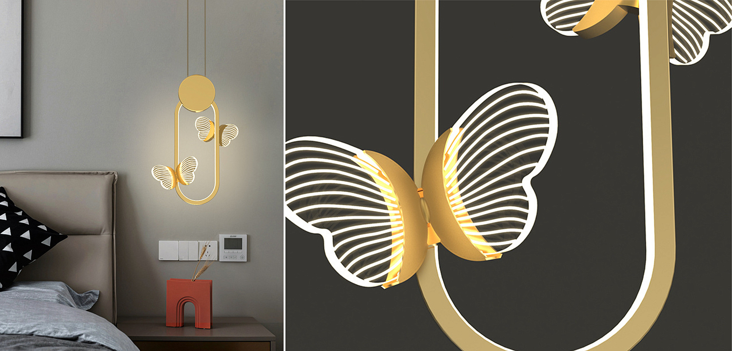 Светильник Butterfly Gold Oval Светильник Butterfly Gold Oval - Loft-Concept в Кирове