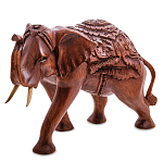 Статуэтка из дерева суар в виде слона Two Tusks варинант исполнения - 1 | Loft Concept в Кирове