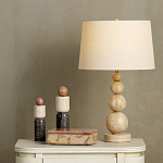 Настольная лампа с корпусом из градуированных шаров Babylon варинант исполнения - 4 | Loft Concept в Кирове